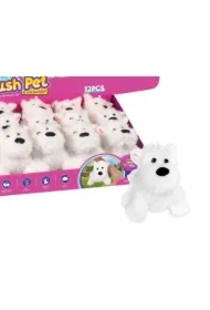 Piesek pluszowy kręcący ogonkiem