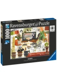 Puzzle 1000 el. Eames Design Classics. Krzesło salonowe