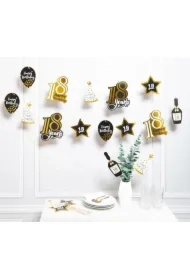 Dekoracja urodzinowa 18