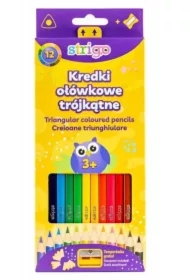 Kredki ołówkowe trójkątne