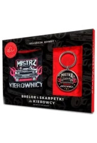 Zestaw brelok + skarpetki dla kierowcy