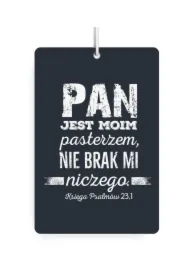 Zawieszka zapachowa - Pan jest moim pasterzem