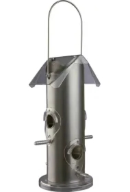 Karmnik, 14 x 25 x 14 cm, srebrny