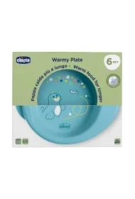 Talerz podgrzewany turkusowy 6m+