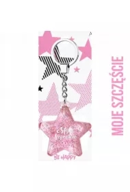 Brelok gwiazdka Moje Szczęście
