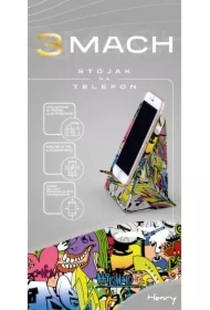 3MACH Stojak na telefon - Graffiti