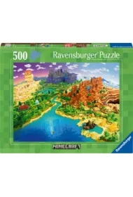Puzzle 500 el. Minecraft