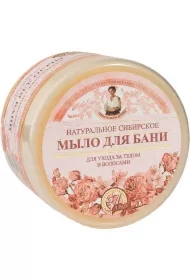 Naturalne syberyjskie kwiatowe mydło do pielęgnacji ciała i włosów