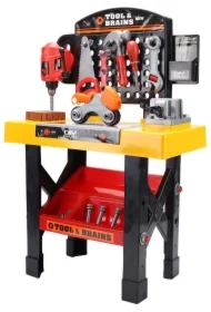 Duży warsztat majsterkowicz "Tool & Brains" 39 elementów