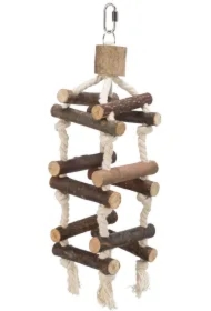 Zabawka drewniana dla ptaków 34cm