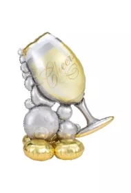 Balon foliowy AirLoonz kieliszek wina