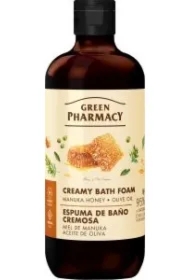 Kremowa pianka do kąpieli Miód manuka + Oliwa z oliwek