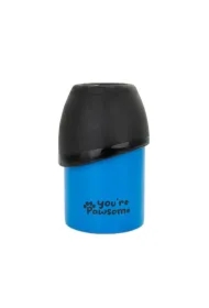 Butelka, dla psa/kota, niebieska, stal nierdzewna