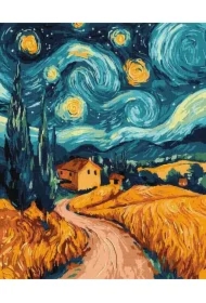 Malowania po numerach - Ukraińska noc