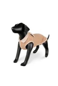 Ubranko dla psa, beżowe, ocieplane, rozmiar M, 40