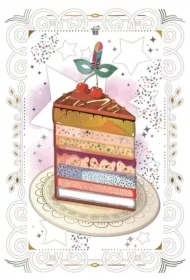 Karnet 12x18cm + koperta Ciacho