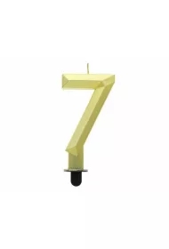 Świeczka Cyfra 7 Diament