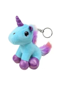 Brelok pluszowy niebieski 12cm