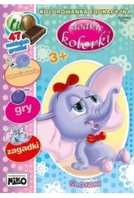 Słodkie kolorki. Słoniki