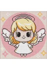 Diamentowa mozaika Kids - Święty Aniołek 30x30cm