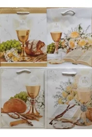 Torebka ozdobna laminowana Komunia PL-2 mała