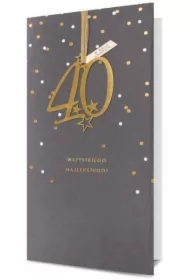 Karnet KL Urodziny 40