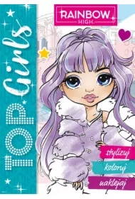 Rainbow High. Top Girls. Stylizuj, koloruj...