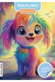 Pokoloruj dzień pieska Belii