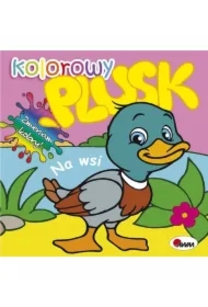 Na wsi. Kolorowy plusk