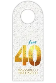 Zawieszka na butelkę - 40