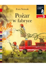 Pożar w fabryce. Czytam sobie. Poziom 3