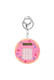 Brelok kalkulator gumowy donut