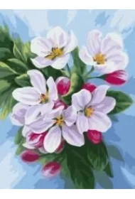 Malowanie po numerach - Kwitnięcie jabłoni