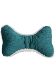 Estelle, poduszka, dla psa, zielona/szara, 34 x 20