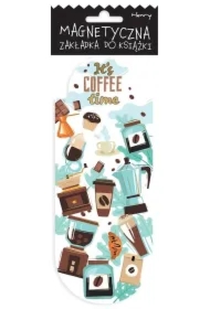 Zakładka magnetyczna owal Kawa