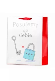 Toebka Prezentowa Pasujemy Do Siebie 40 X 30 Cm