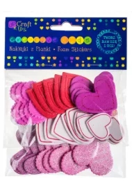 Naklejki z pianki Serca KSPI-069