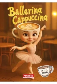 Kolorowanka Ballerina Cappuccina z naklejkami