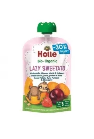 Mus warzywno-owocowy Lazy Sweetato batat, śliwka, dynia, truskawka po 6. miesiącu życia