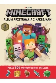 Minecraft. Album przetrwania z naklejkami