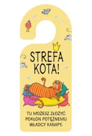 Zawieszka na klamkę Kot