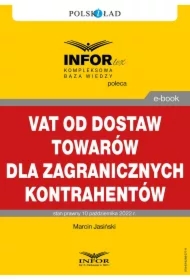 VAT od dostaw towarów dla zagranicznych podatników