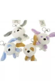 Brelok pluszowy piesek MIX