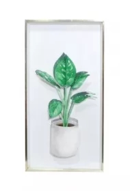 Obraz - kwiat doniczkowy 20x40cm