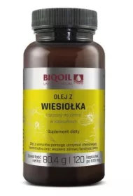Olej z wiesiołka tłoczony na zimno 670 mg