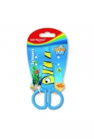 Nożyczki szkolne 5 cm ryba blister