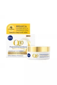 Q10 Przeciwzmarszczkowy odbudowujący krem odżywiający do twarzy