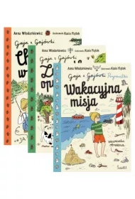 Pakiet Gaja z Gajówki. Tomy 1-3: Chatka w sercu lasu, Zagadka opuszczonej wsi, Wakacyjna misja