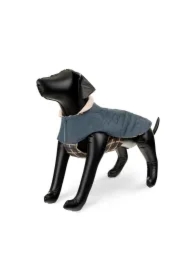 Płaszczyk, dla psa, granatowy, pikowany, rozmiar M, 40