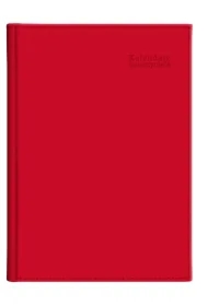 Kalendarz nauczyciela 2025/2026 B5 tygodniowy Vivella czerwony